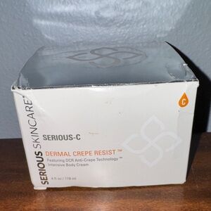 Serious Skincare Serious-C Dermal Crepe Resist Intensive Body Cream Sealed